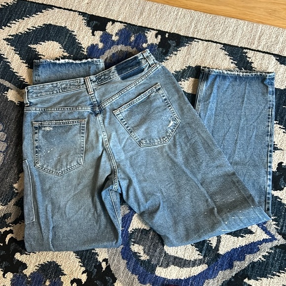 AG ADRIANO GOLDSCHMIED Women's Clove Patchwork Relaxed Vintage Straight Jeans - Picture 6 of 6